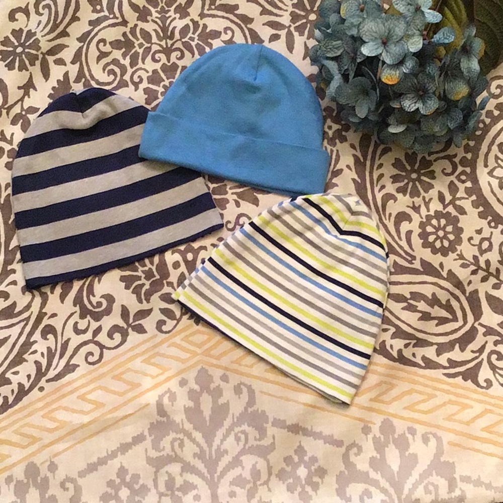 Gerber 3 Pack Baby Beanies